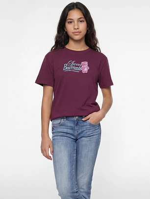Polera Moda Relaxed Lola Burdeo