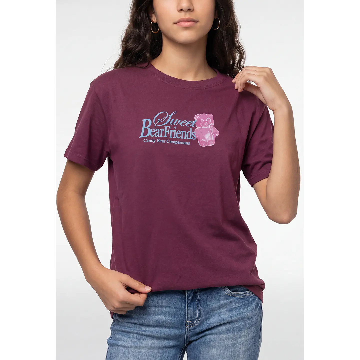 Polera Moda Relaxed Lola Burdeo 2
