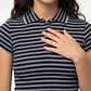 Polera Botones Lola Azul - Miniatura 2