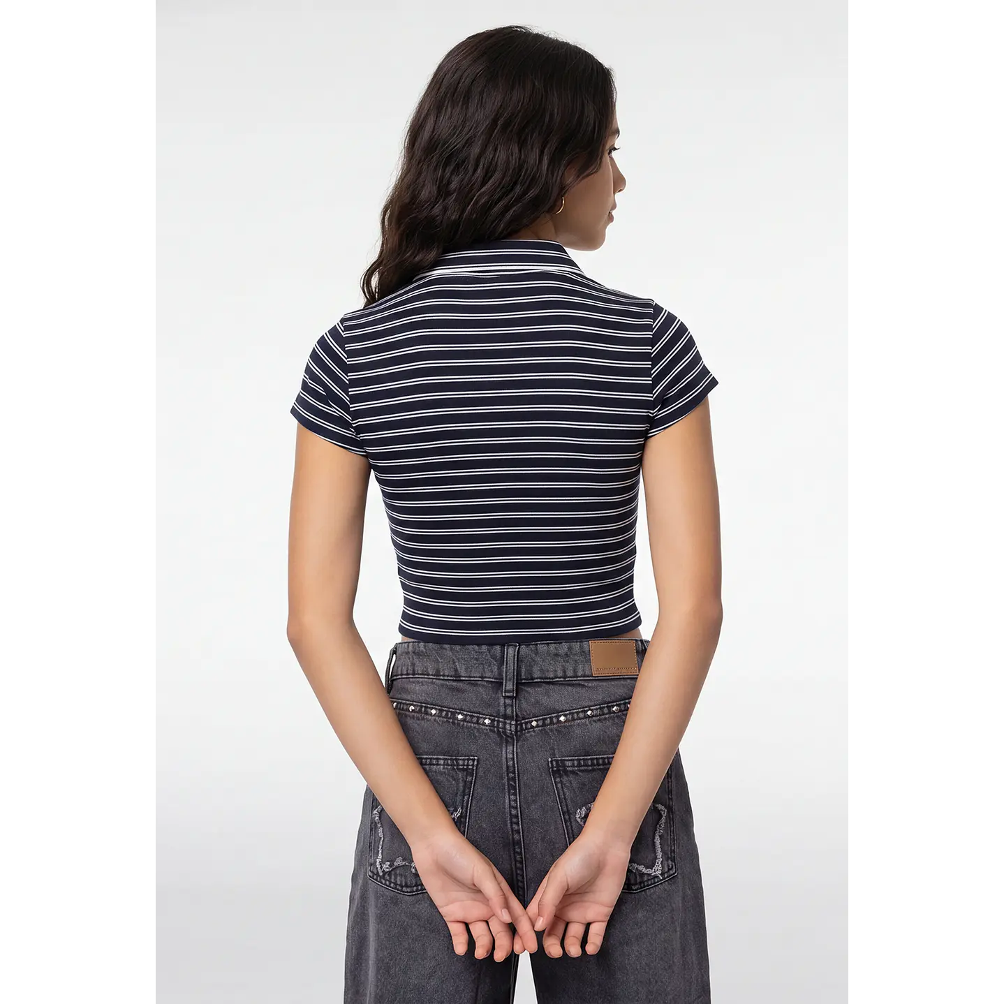 Polera Botones Lola Azul 3