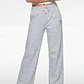Buzo Numero Wide Leg Lola Gris - Miniatura 1