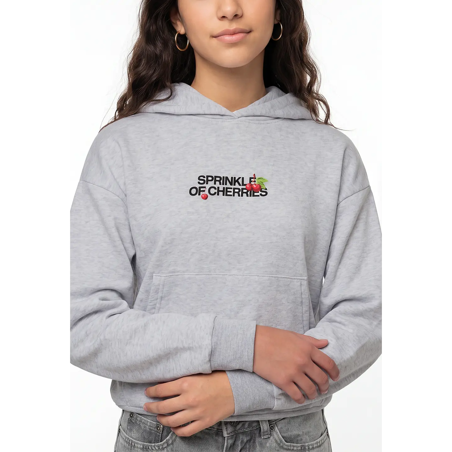 Polerón cherry soul Lola Gris 4