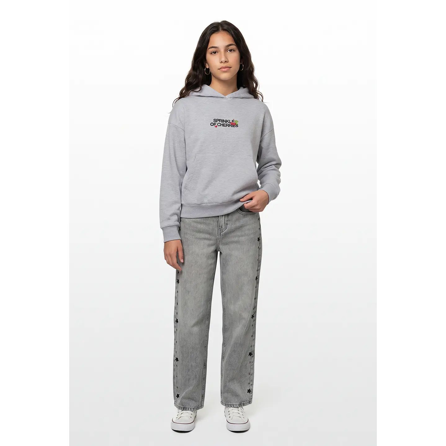 Polerón cherry soul Lola Gris 3