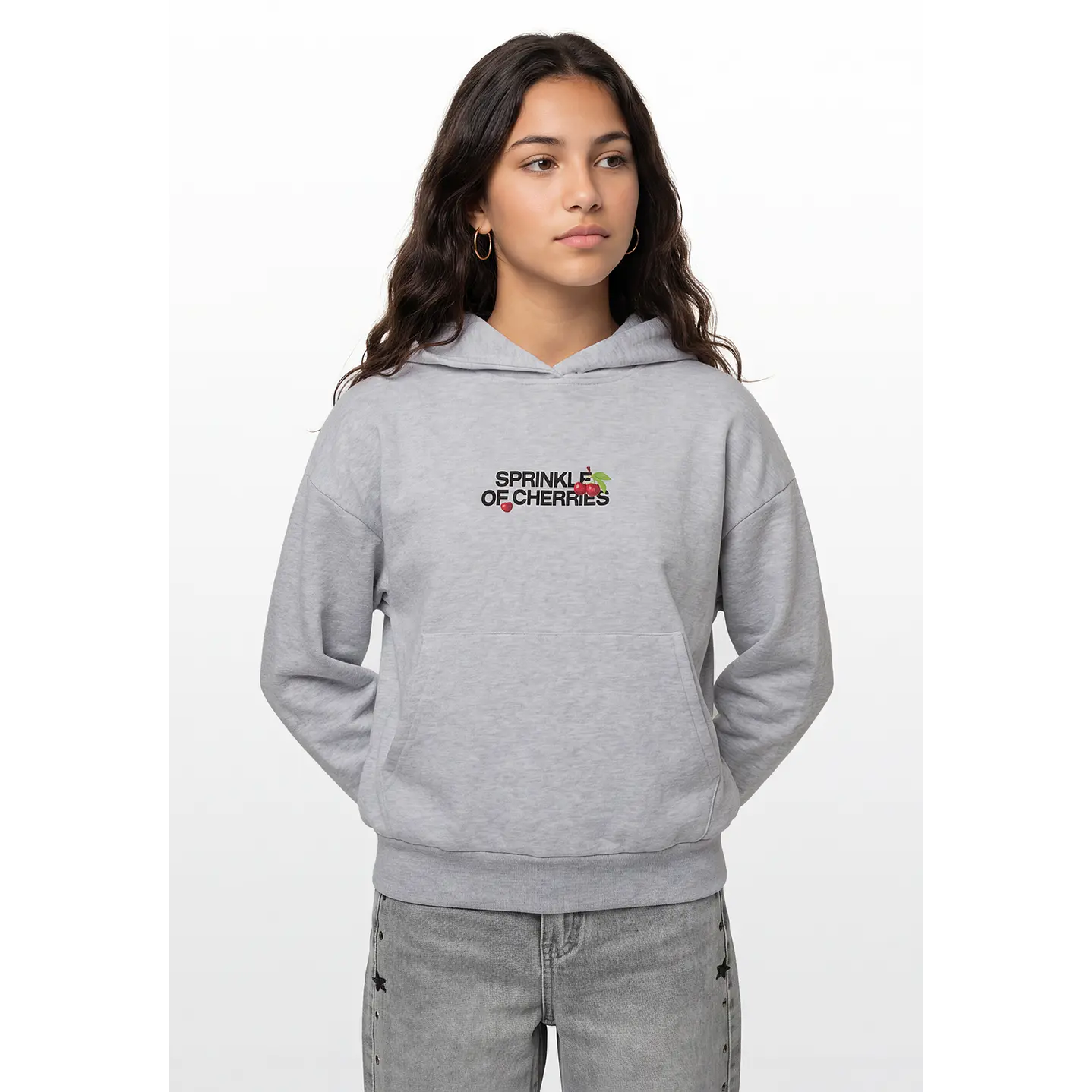 Polerón cherry soul Lola Gris 2