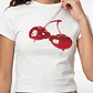 Polera Cherry Lola Crudo - Miniatura 2