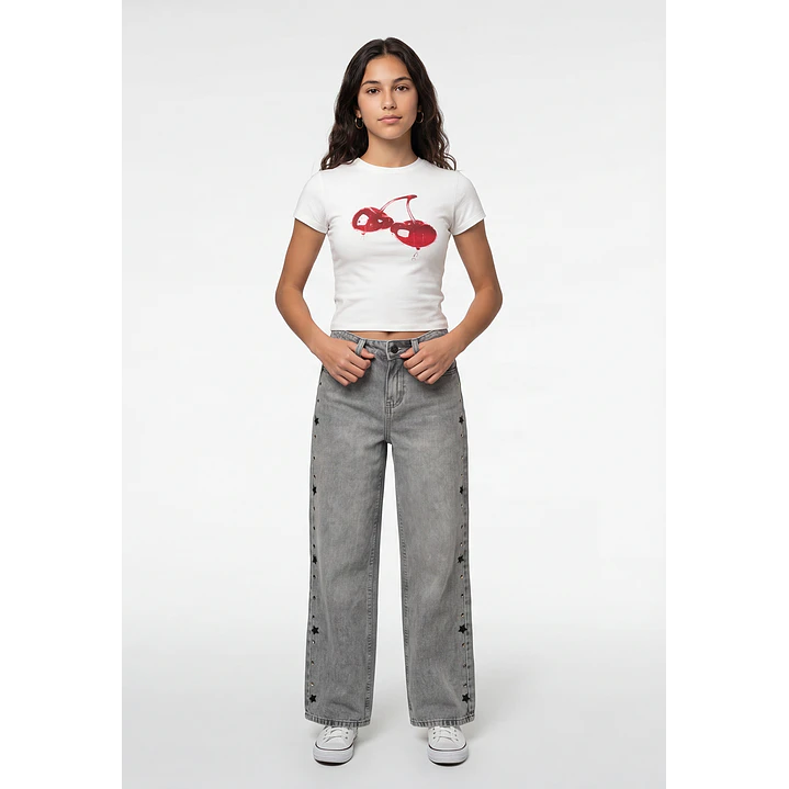 Polera Cherry Lola Crudo 4
