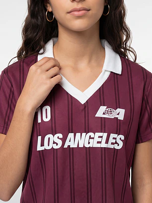 Polera Deportiva Lola Burdeo