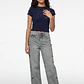 Jeans Tachas Baggy Lola Gris - Miniatura 4