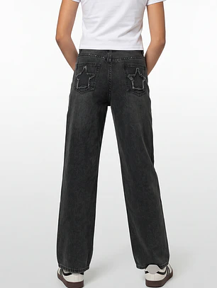 Jeans Estrella Lola Negro