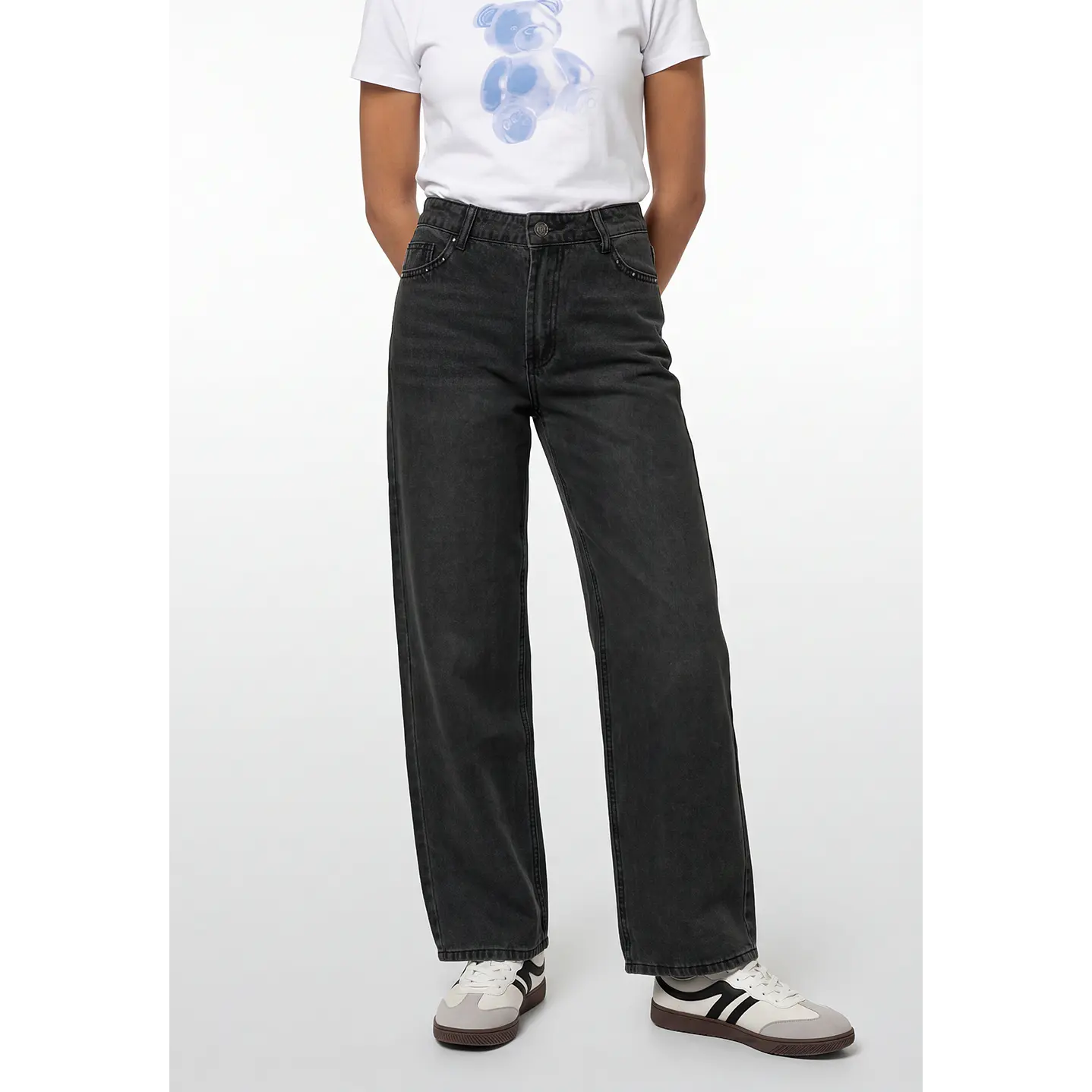 Jeans Estrella Lola Negro 1