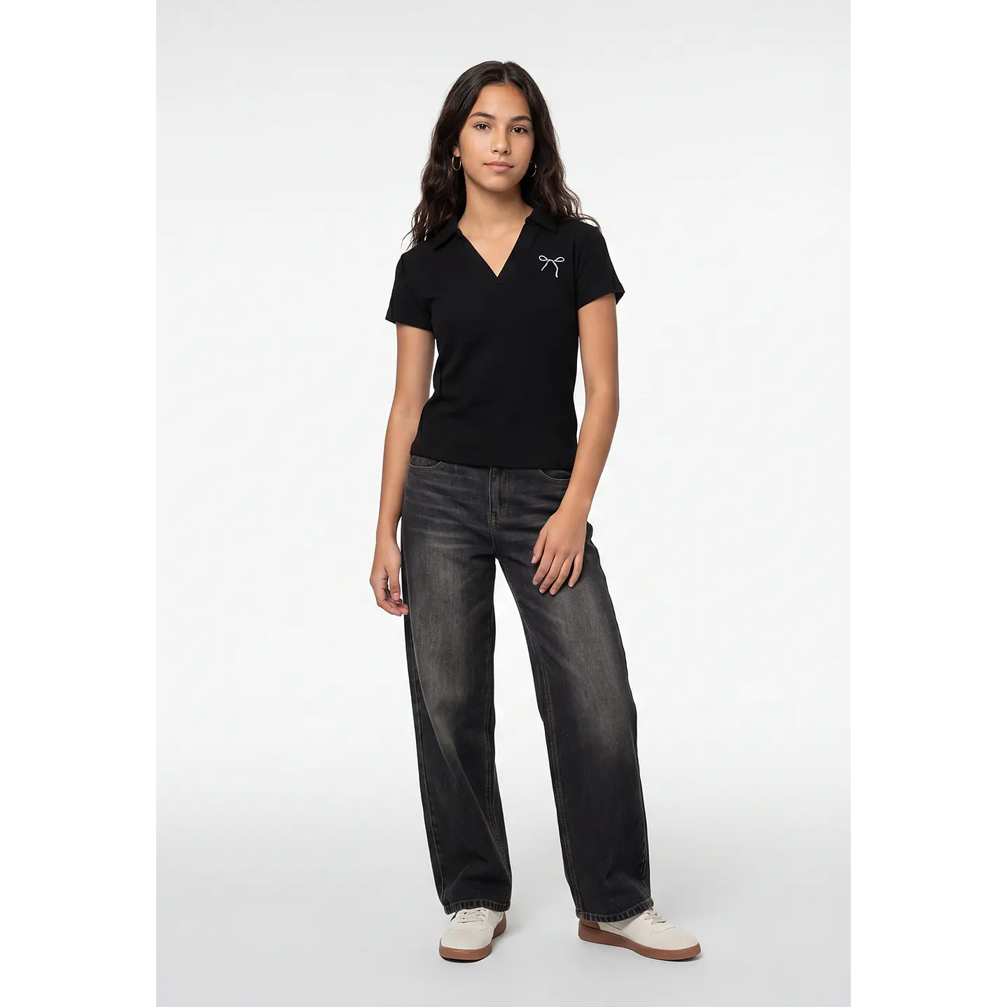 Polera Coquette Lola Negro 4