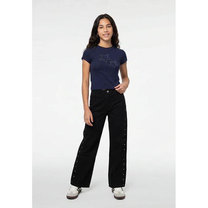 Pantalón Tachas Lola Negro 3