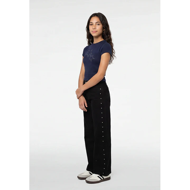 Pantalón Tachas Lola Negro 4