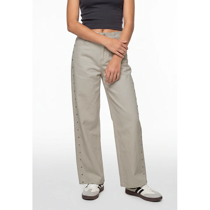 Pantalón Tachas Lola Crudo 1