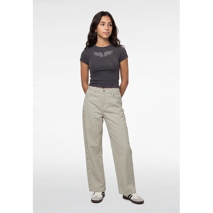 Pantalón Tachas Lola Crudo 3