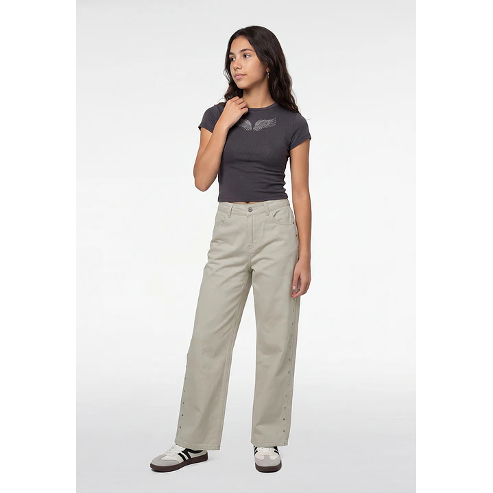 Pantalón Tachas Lola Crudo 4