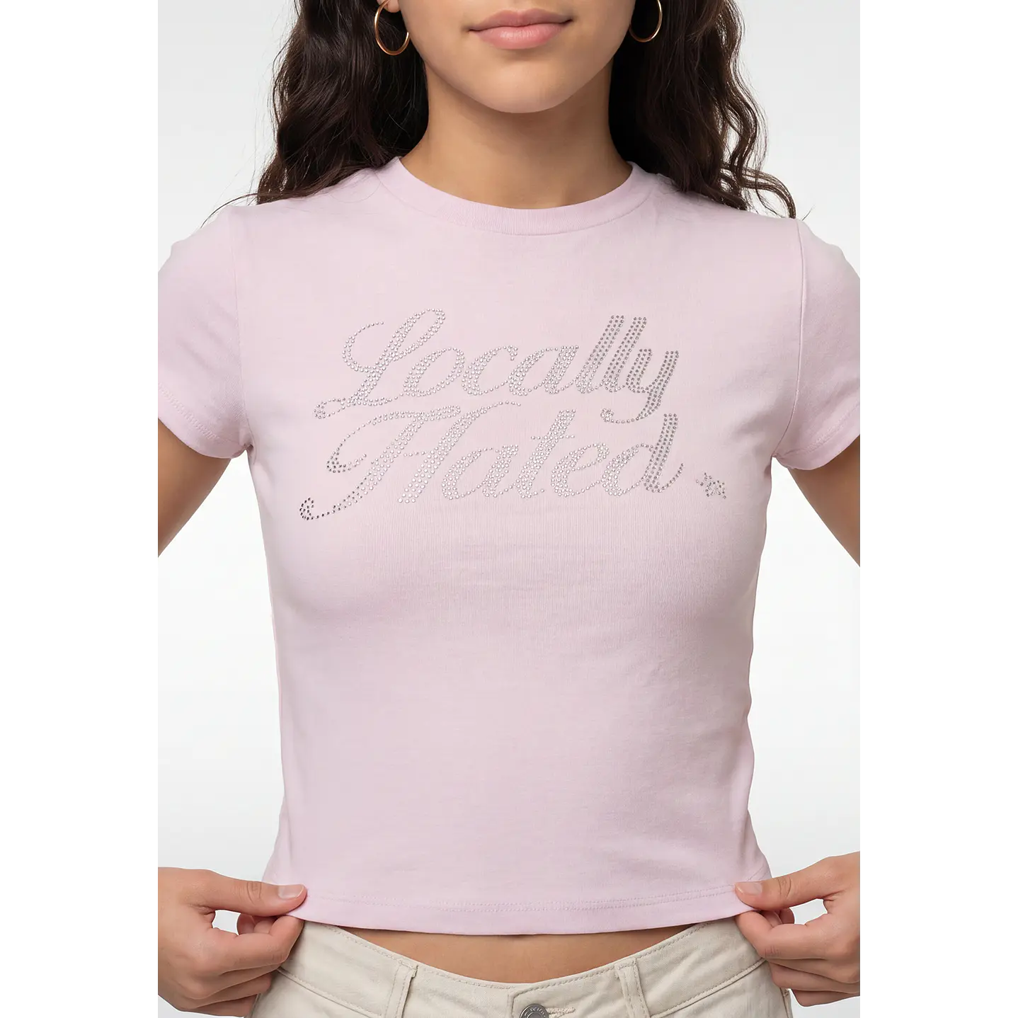 Polera Tachas Lola Rosado 2