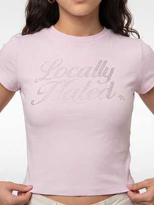 Polera Tachas Lola Rosado