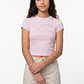 Polera Tachas Lola Rosado - Miniatura 1