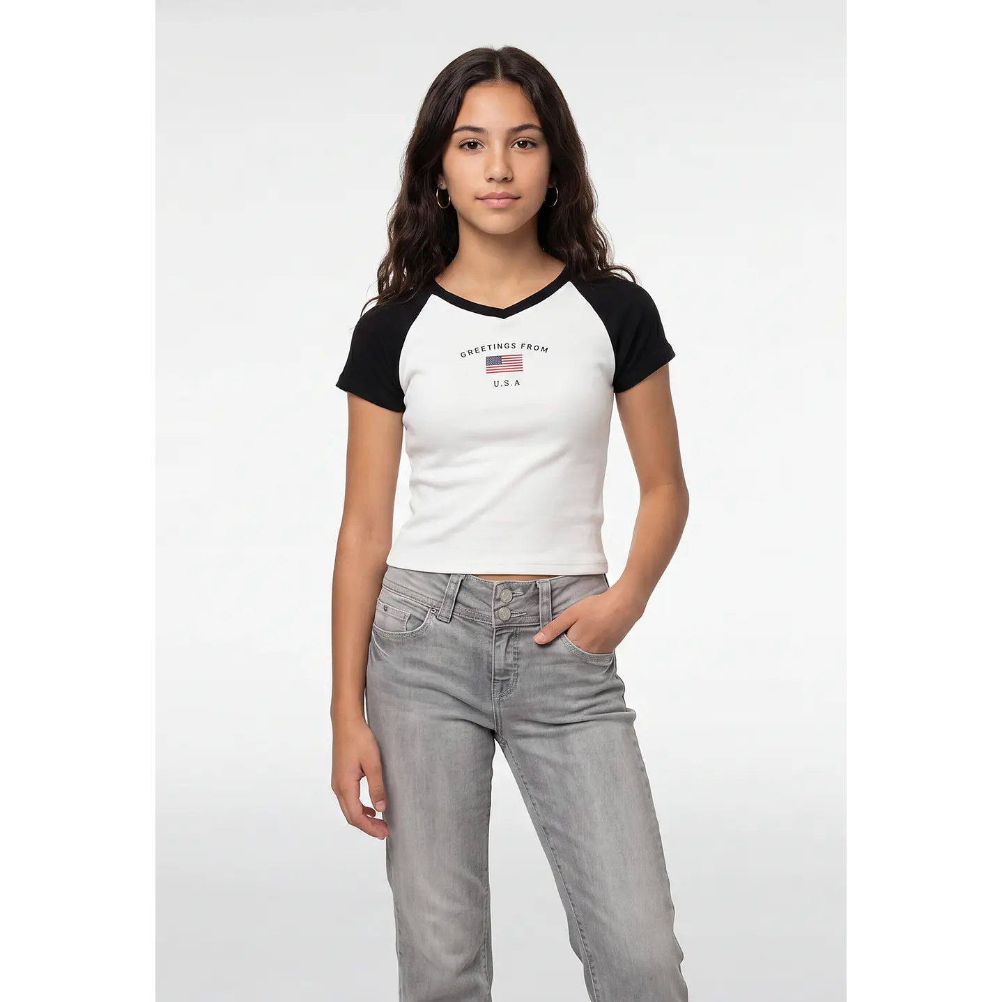 Polera Raglan Lola Crudo 1