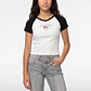 Polera Raglan Lola Crudo - Miniatura 1