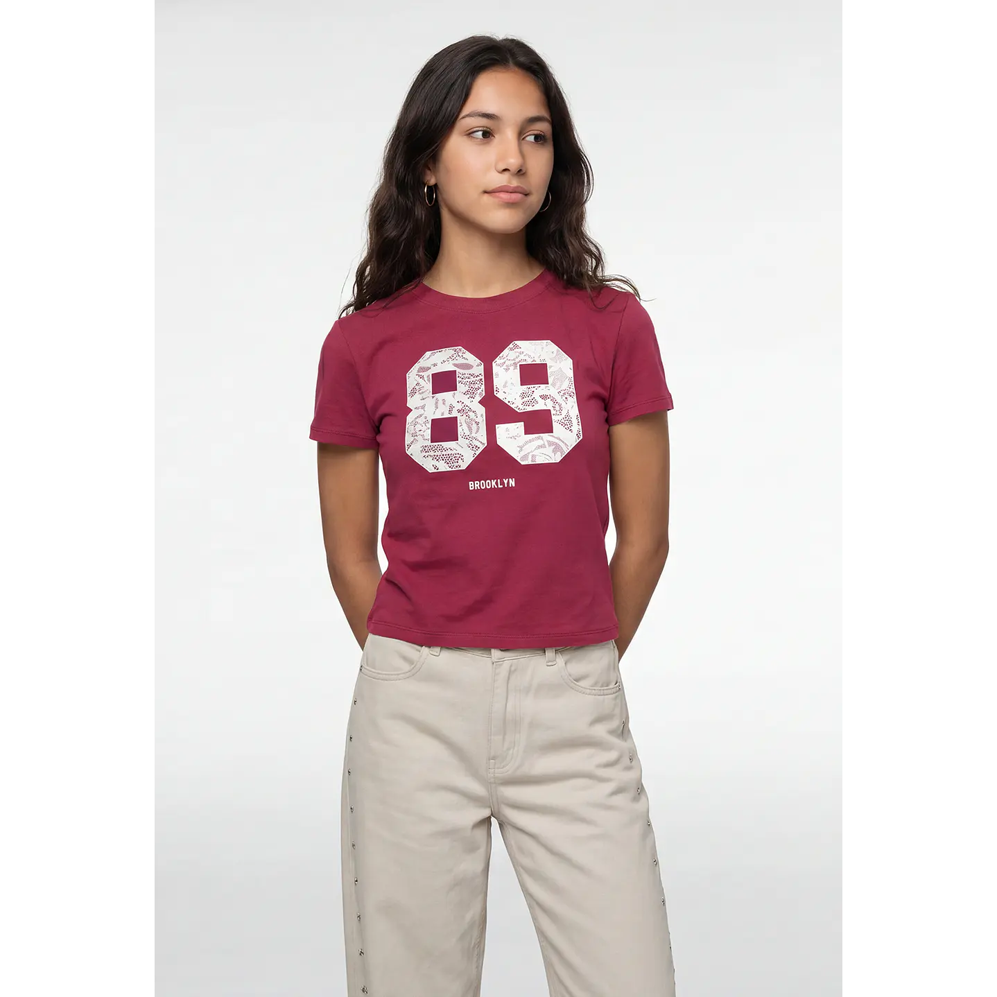 Polera Numero 89 Lola Fucsia 1