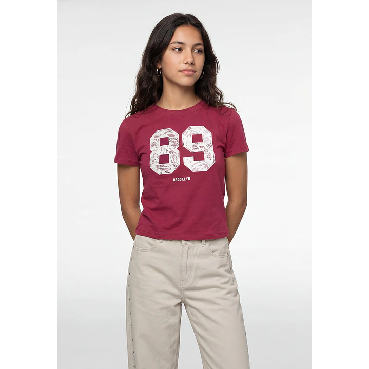 Polera Oso Lola Fucsia 1