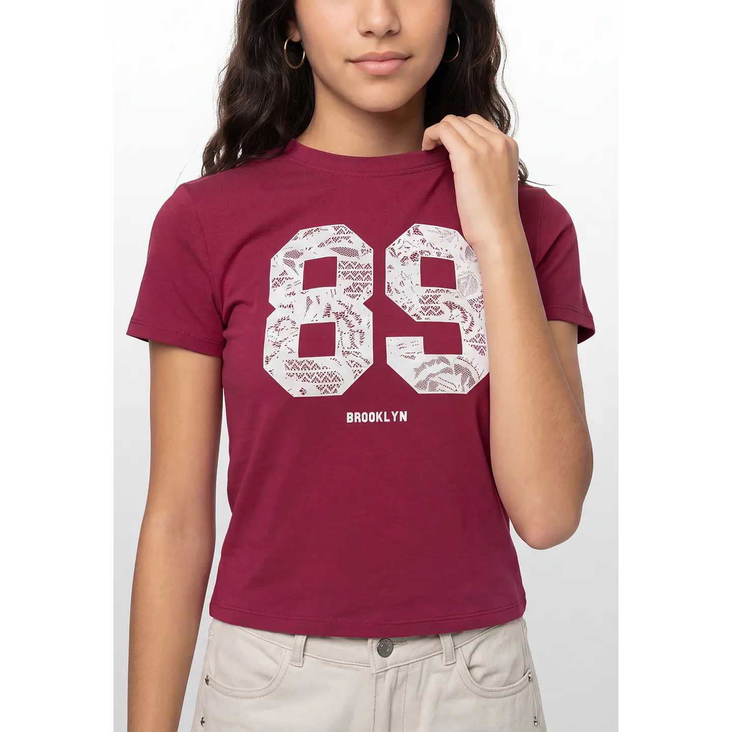 Polera Numero 89 Lola Fucsia 4