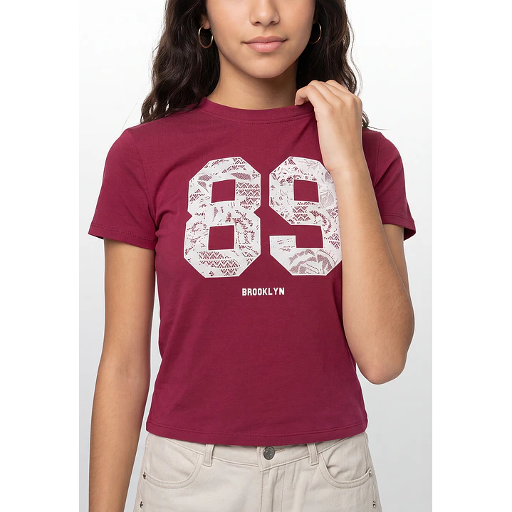 Polera Oso Lola Fucsia 2