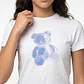 Polera Oso Lola Blanco - Miniatura 2