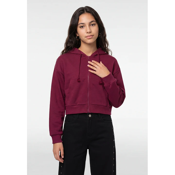 Polerón Tachas Lola Fucsia 1
