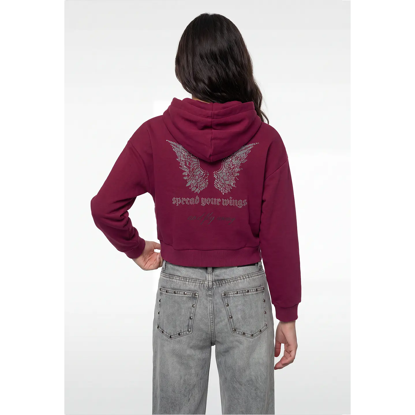 Polerón Tachas Lola Fucsia 3