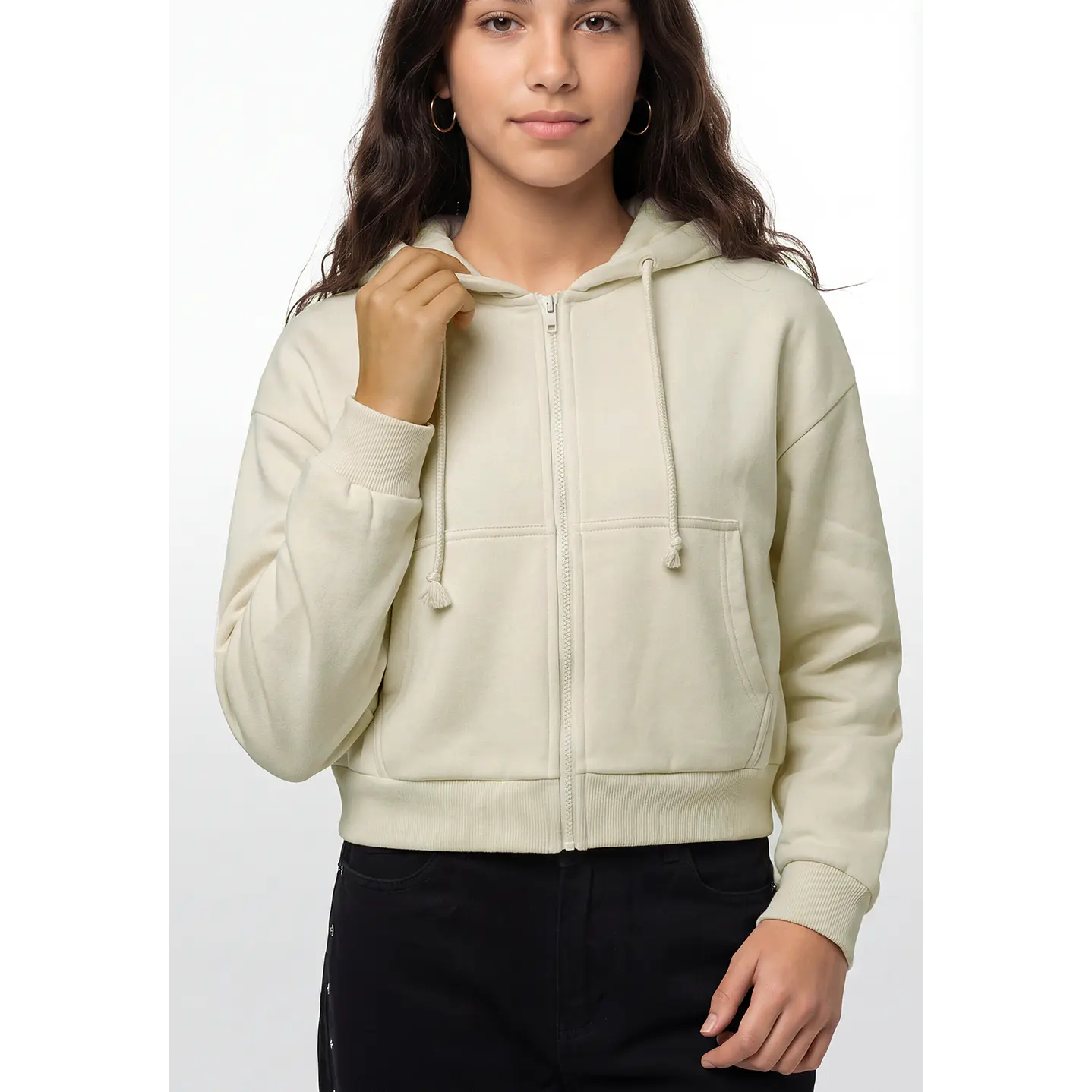 Polerón Tachas Lola Crudo 2