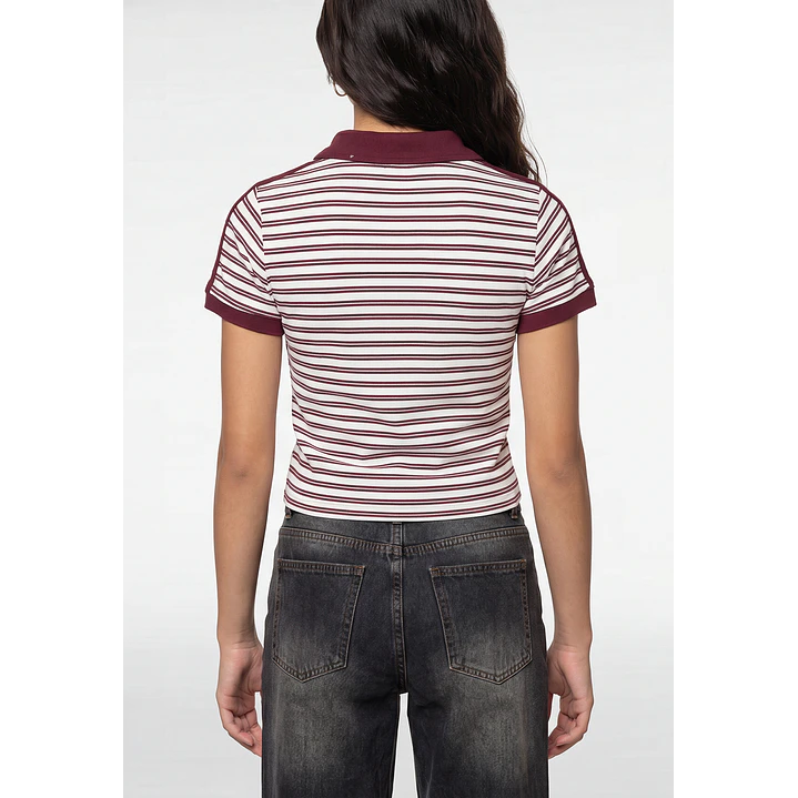 Polera Bordada Lola Burdeo 3