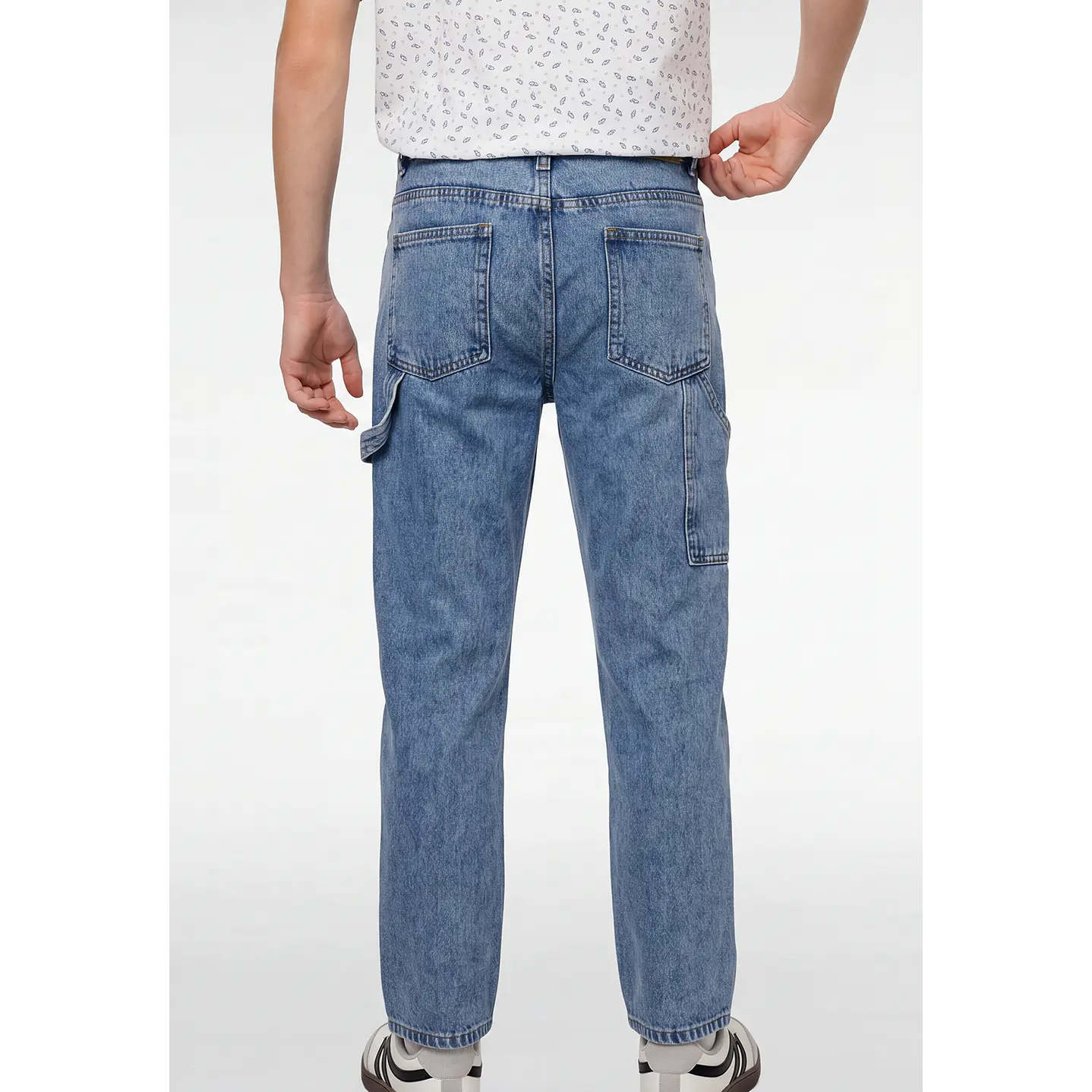 Jeans Carpintero Loose Fit Lolo Azul 2