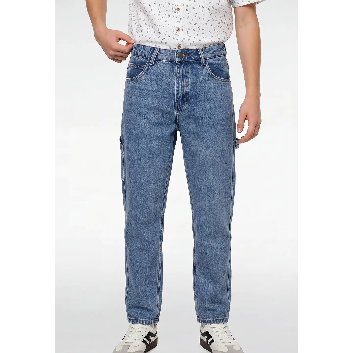 Jeans Carpintero Loose Fit Lolo Azul 1