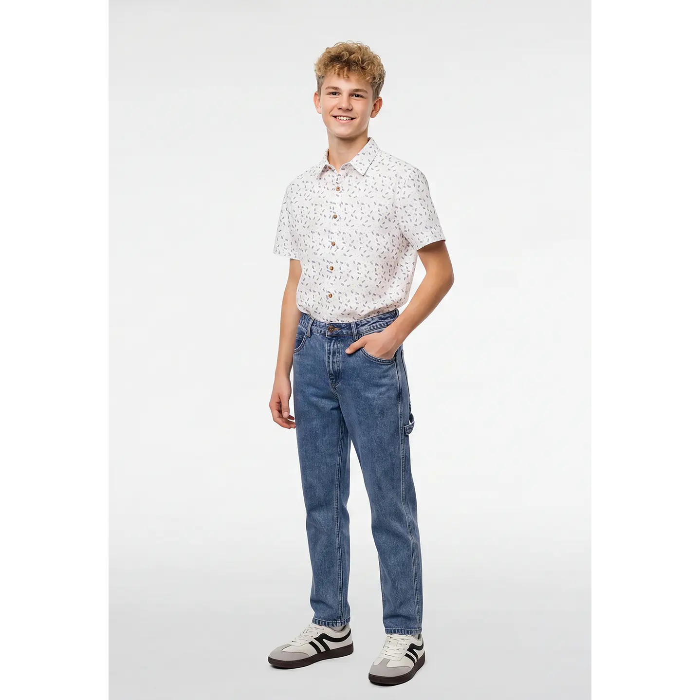Jeans Carpintero Loose Fit Lolo Azul 3
