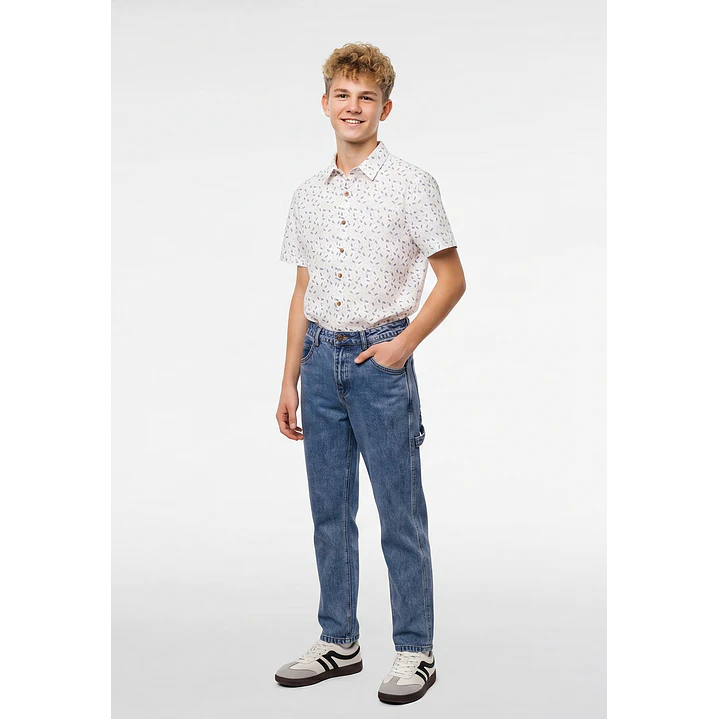 Jeans Carpintero Loose Fit Lolo Azul 3