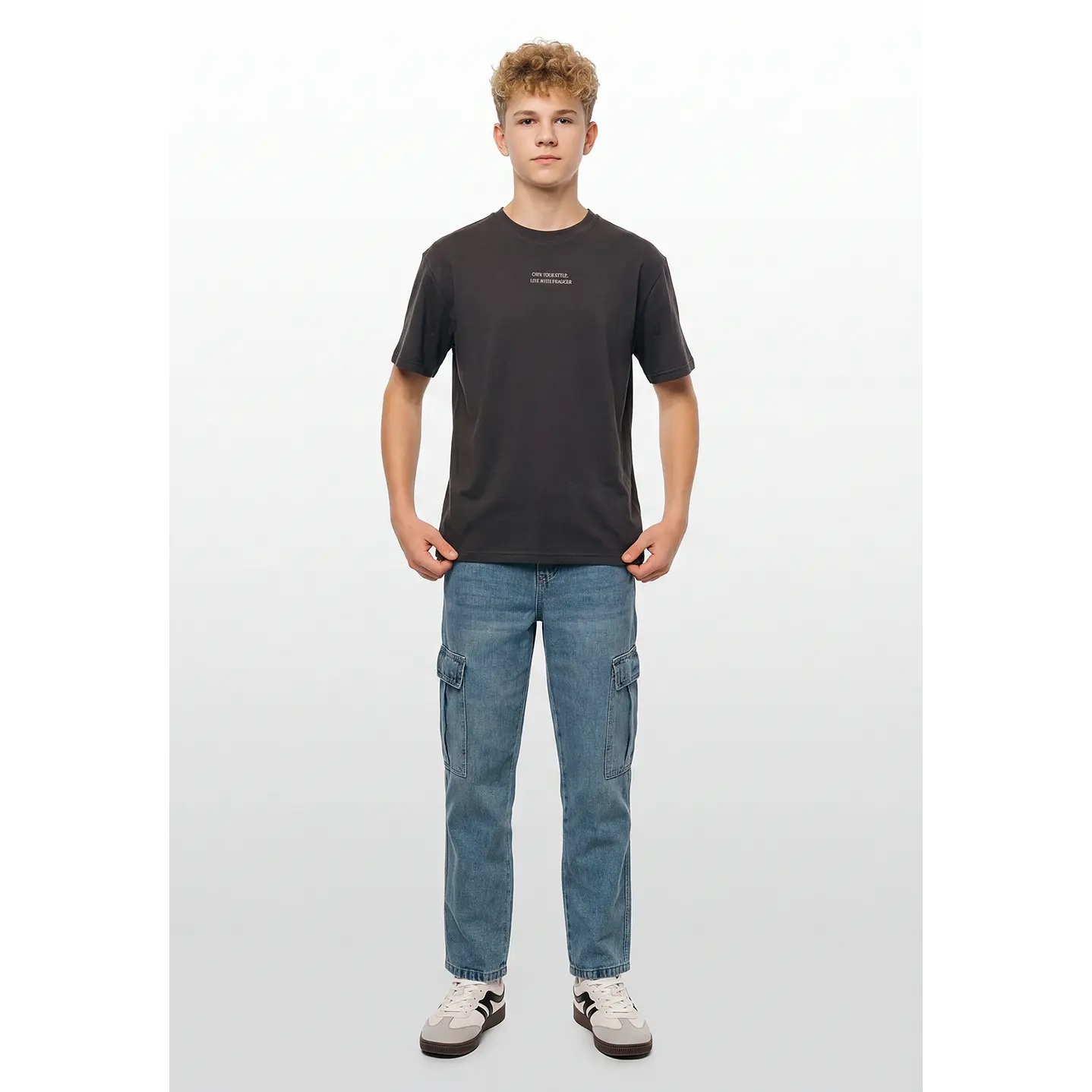 Jeans Procesado Baggy Lolo Azul 3