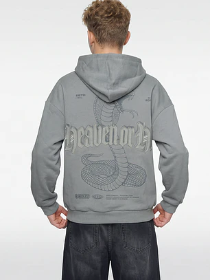 Polerón Snake Lolo Gris