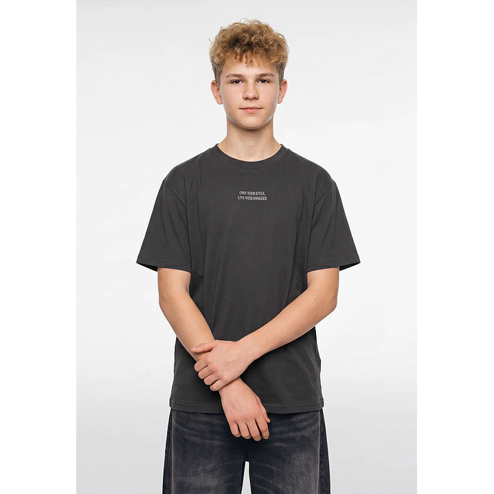 Polera Gothic Lolo Gris 1