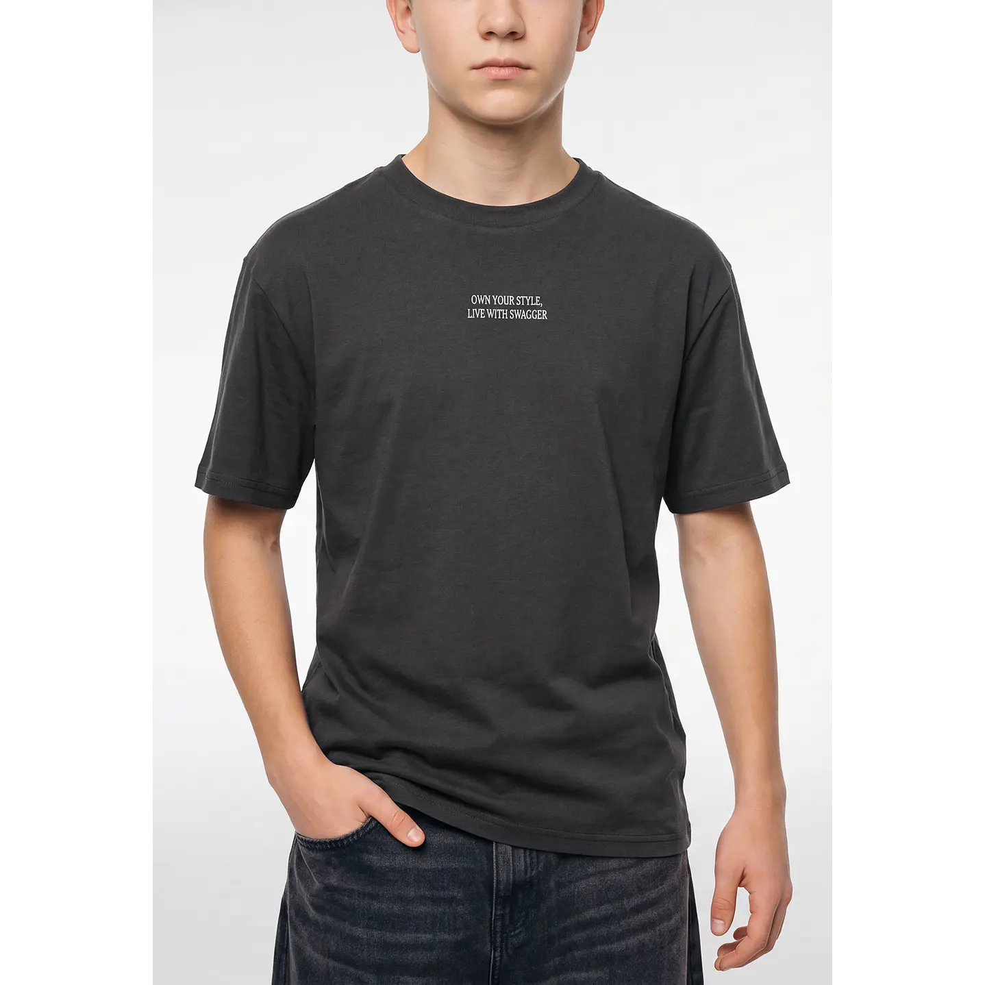 Polera Gothic Lolo Gris 4