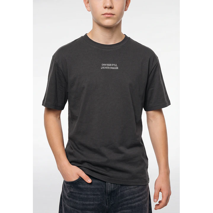 Polera Gothic Lolo Gris 2