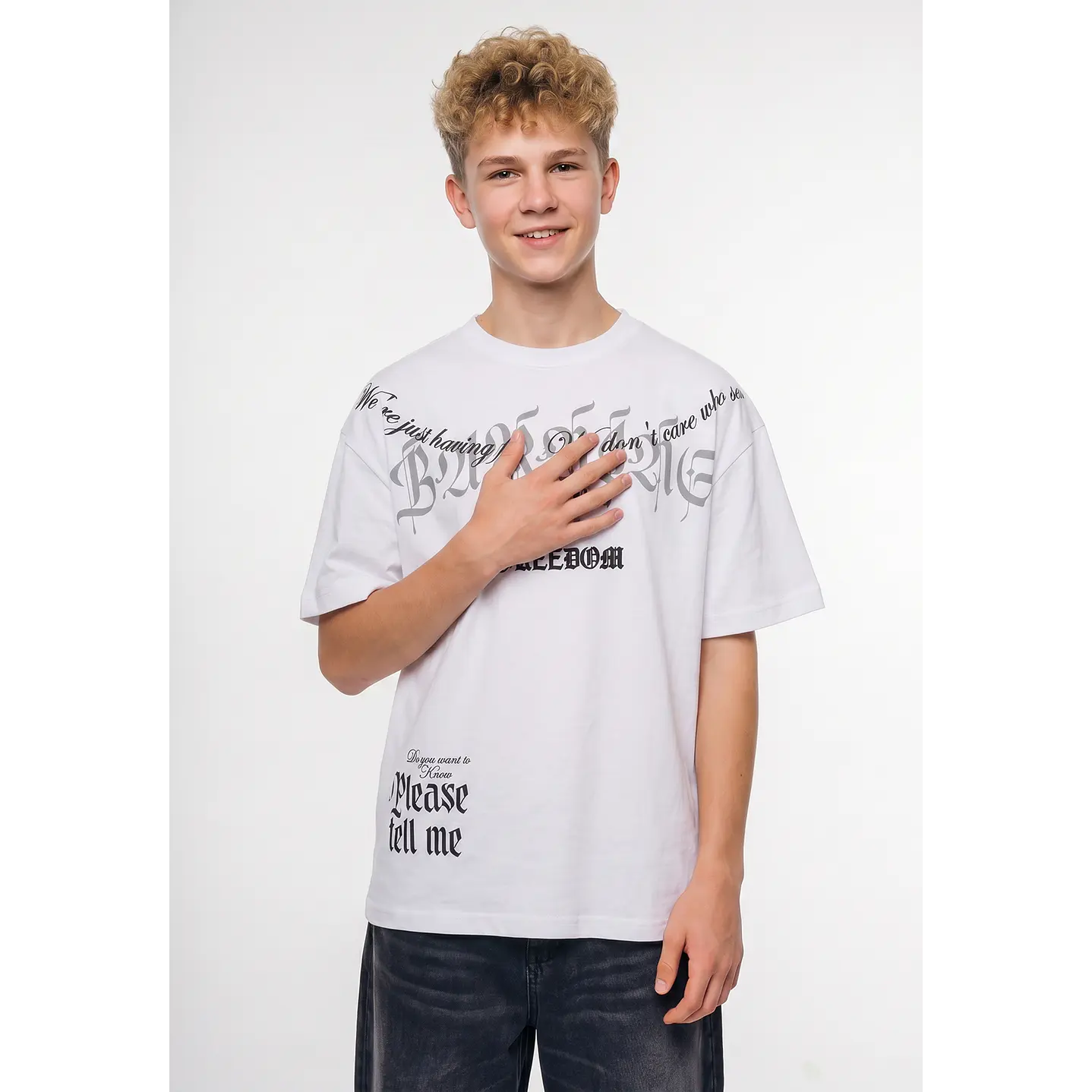 Polera Gothic Lolo Blanco 2