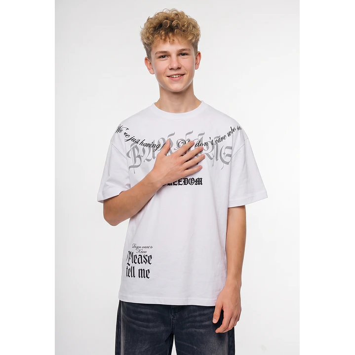 Polera Gothic Lolo Blanco 1