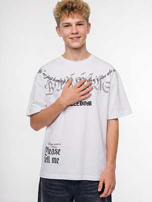 Polera Gothic Lolo Blanco