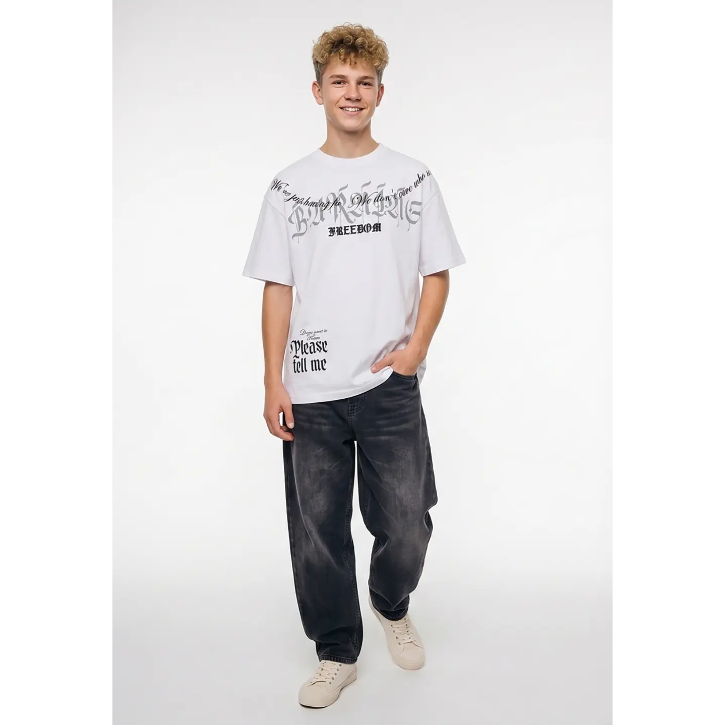 Polera Gothic Lolo Blanco 3