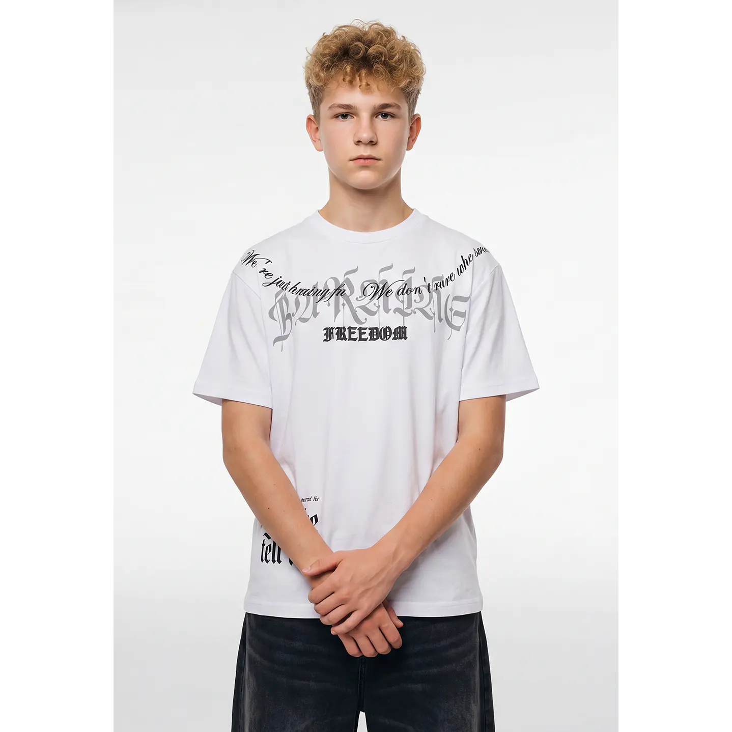 Polera Gothic Lolo Blanco 4