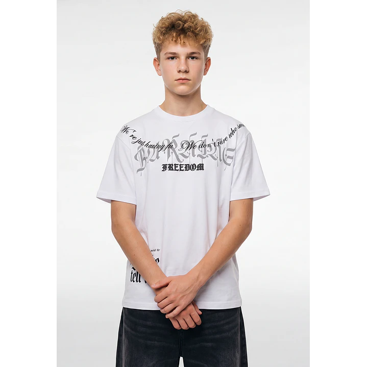 Polera Gothic Lolo Blanco 2