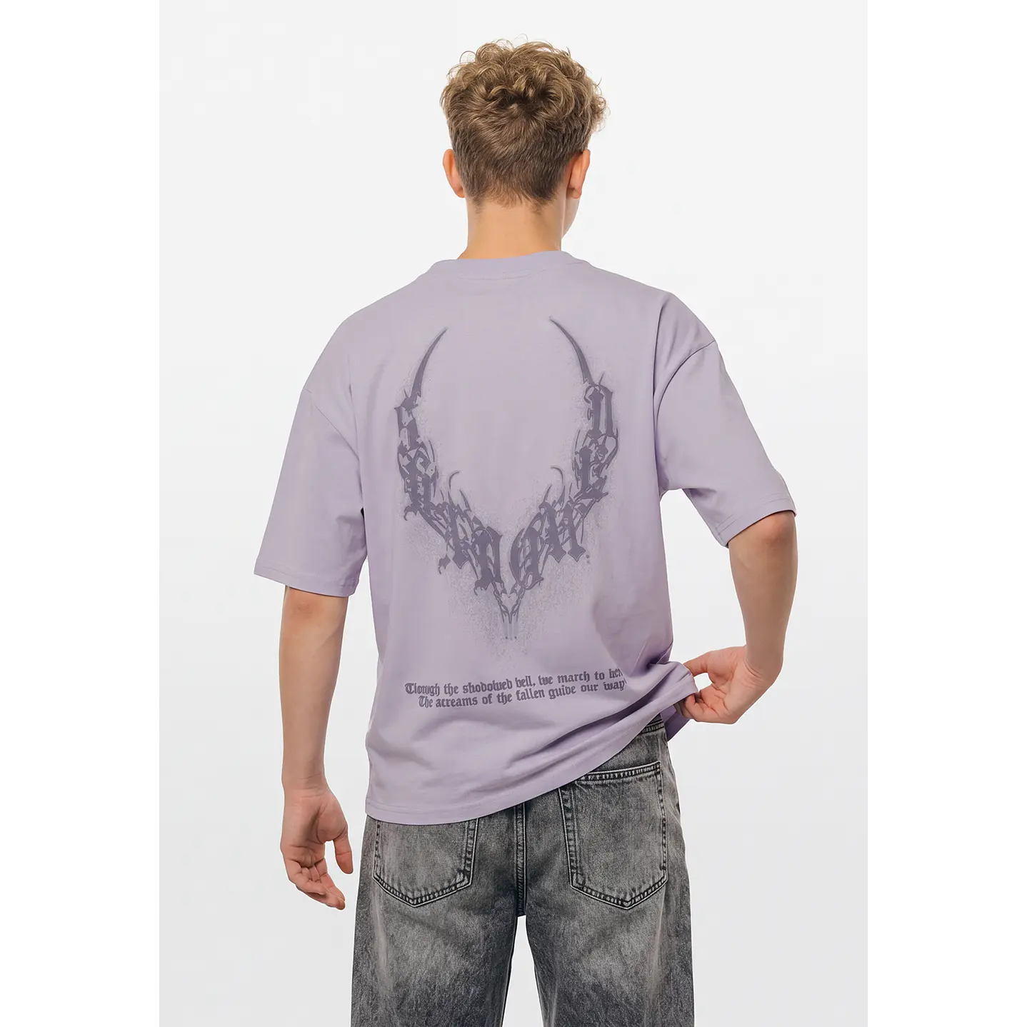 Polera Gothic Lolo Lila 1